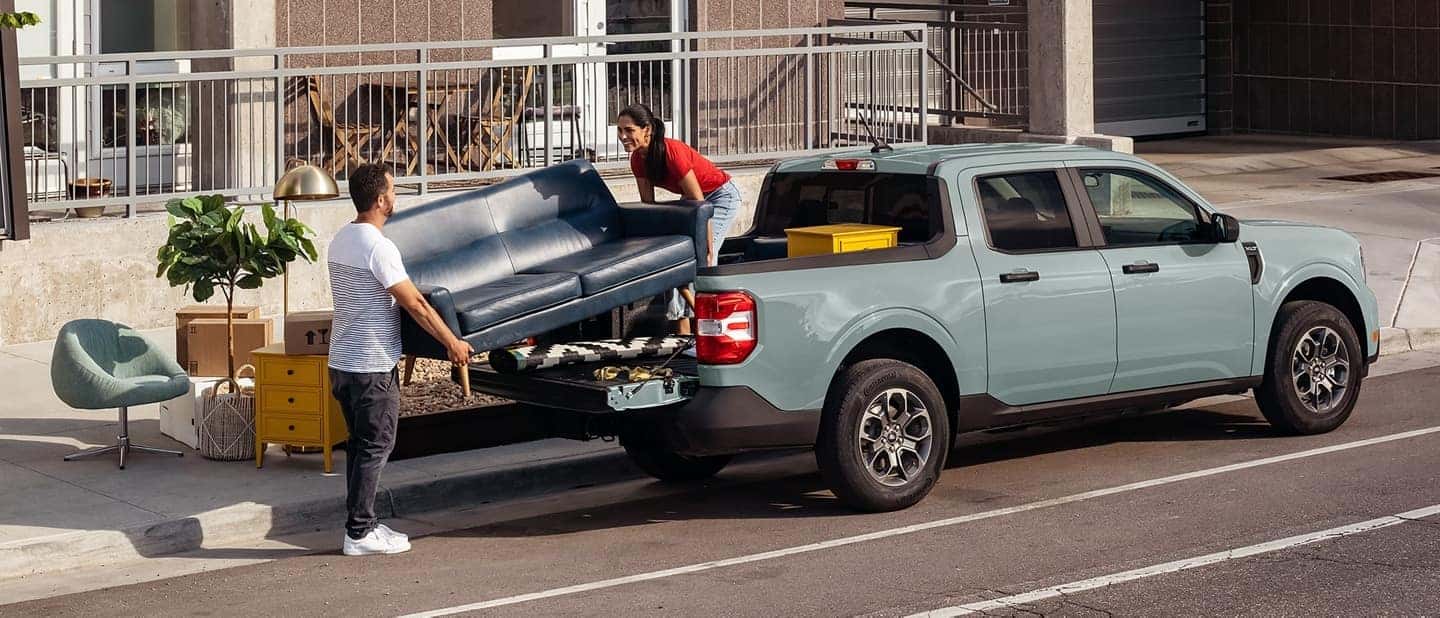 A video showing off the capability of the 2025 Ford Maverick