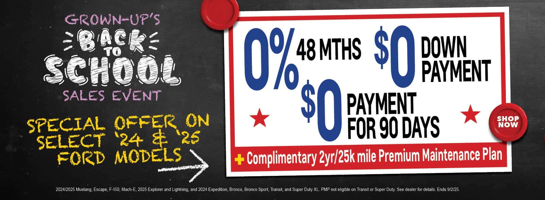 0%, $0 Down, No payments for 90 days! Weber Ford St Louis