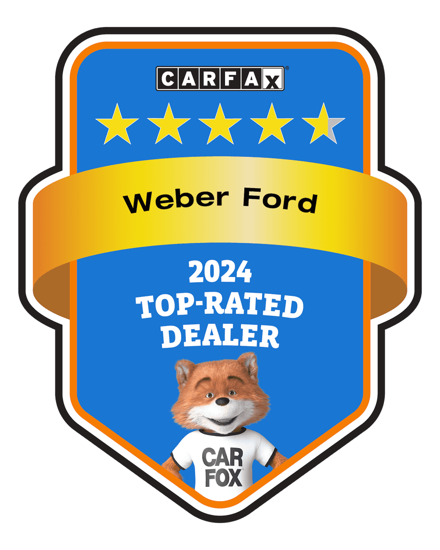 Weber Ford 2024 Top-Rated Dealer Logo