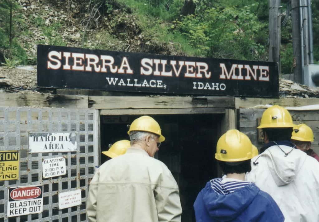 Sierra Silver Mine in Wallace, Idaho