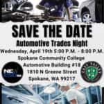 A poster for a car show