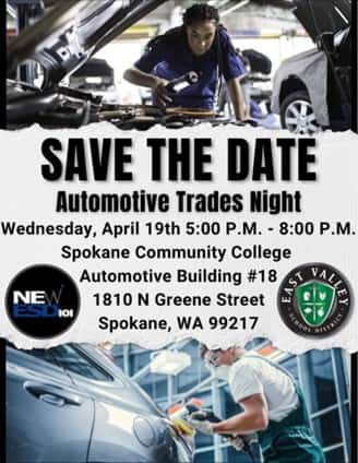 A poster for a car show