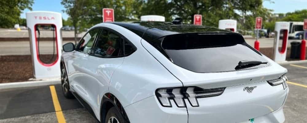 A white car with black roof