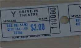 A close-up of a ticket
