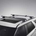 Ford Explorer equipped with a Yakima Cross Bar Roof Rack