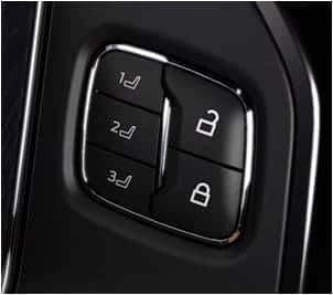 A close up of a car control panel