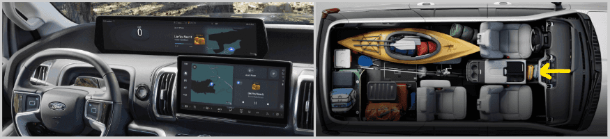 A close up of the inside of a car
