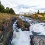 Spokane River in Spokane, WA