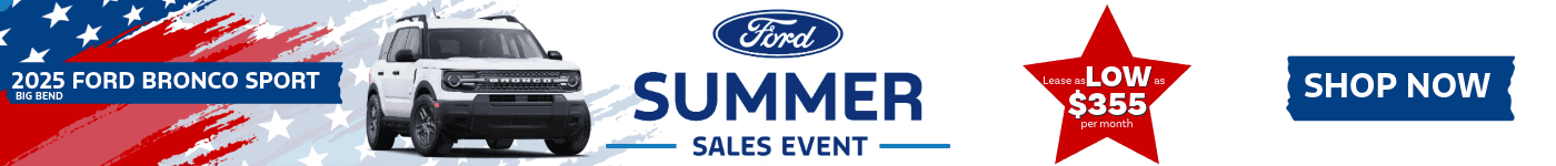 An advertisement for a car sales event