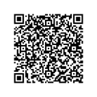 A qr code with black squares