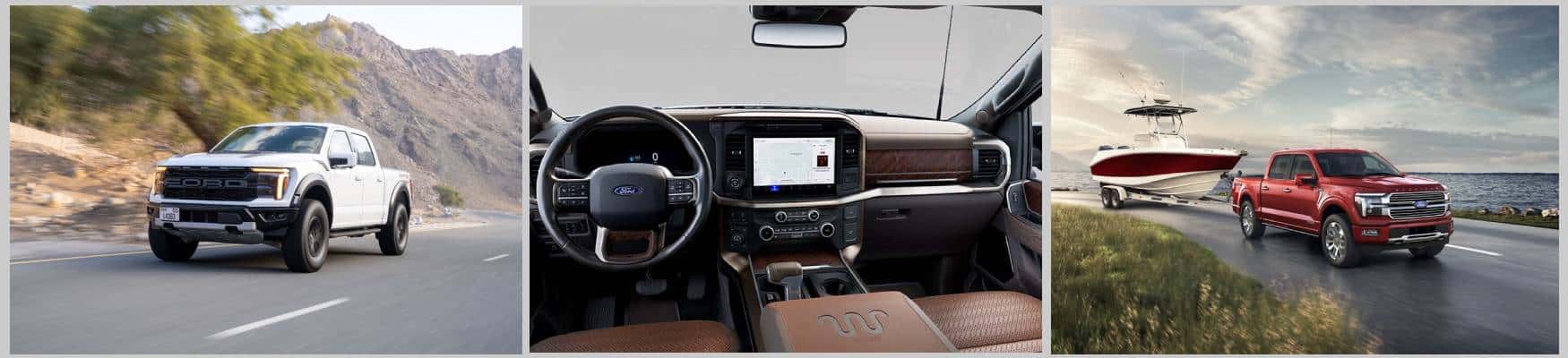 Exterior and interior of the Ford F-150
