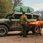 Hauling a paddleboard and kayak with a Ford Bronco
