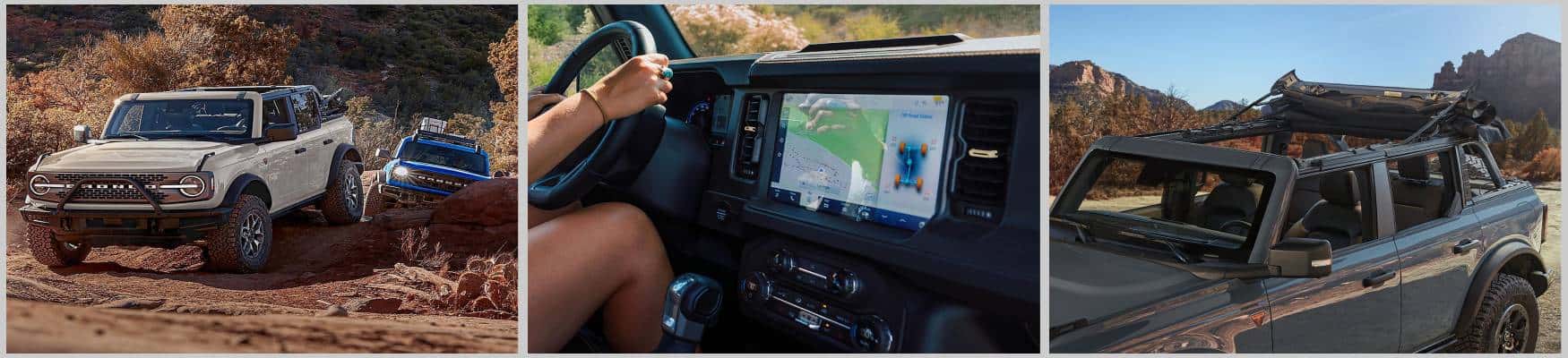 Ford Bronco Exterior and Interior features