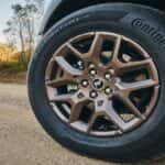 Tire on a 2026 Bronco Sport with Bronze Package