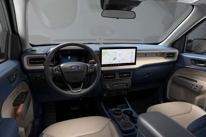 Interior of the 2026 Ford Maverick