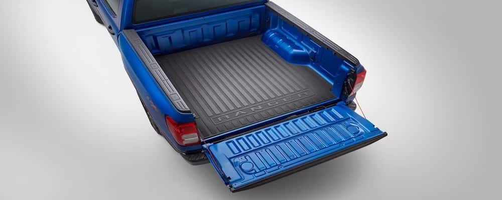 Truck bed of the Ford Ranger