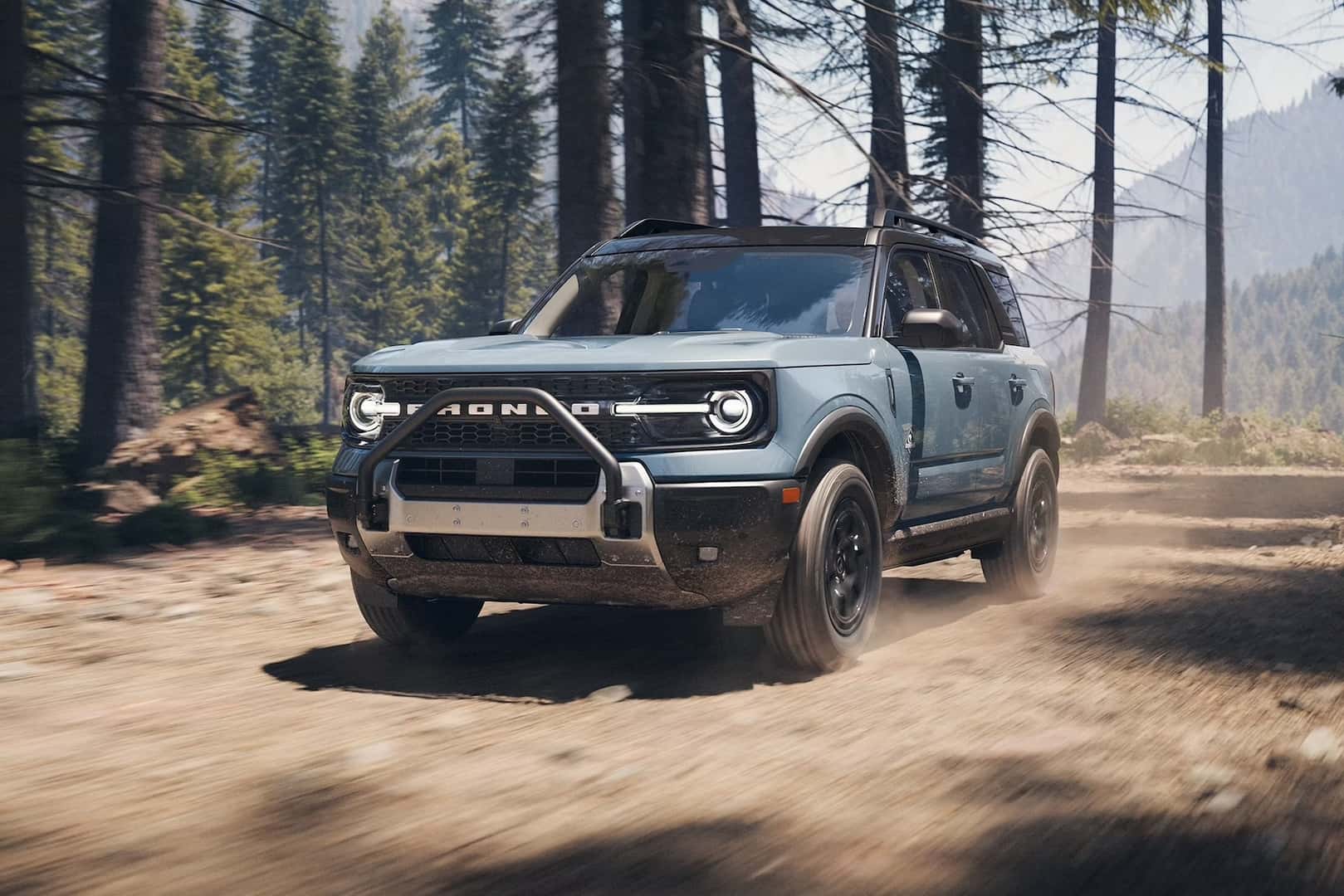 Blue Ford Bronco Sport Exterior