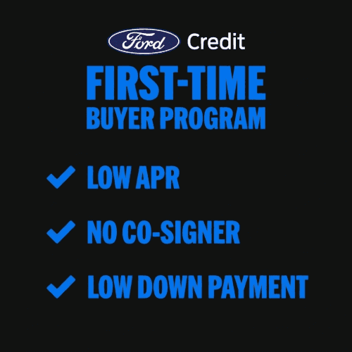Low APR, no co-signer, low down payment