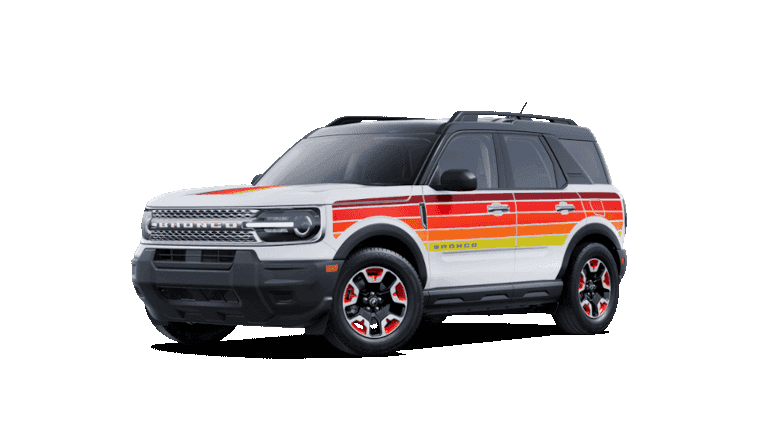 2025 Ford Bronco Sport Free Wheeling Exterior - Oxford White