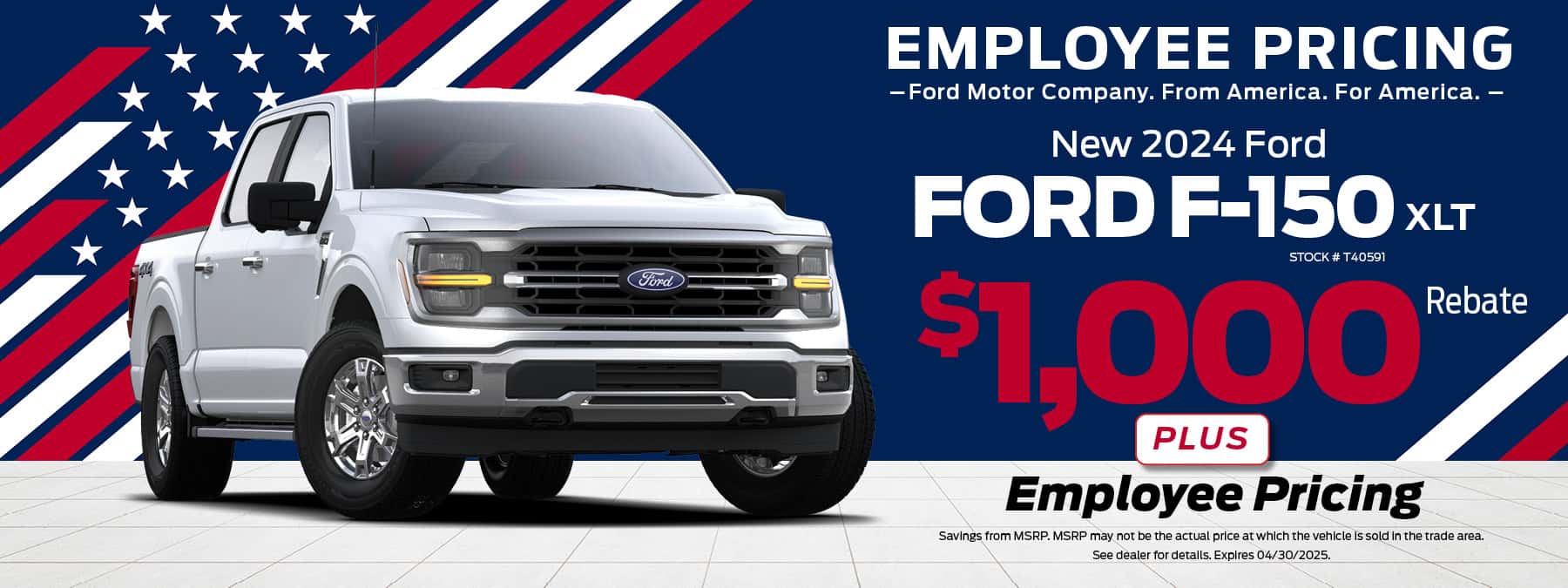 2024 Ford F-150 XLT Offer | Westfield Ford