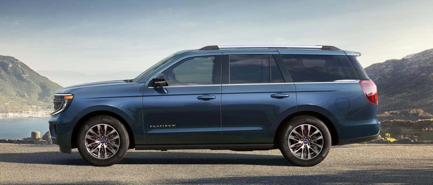 2025 Ford Expedition Exterior Side View In Front Of Lake