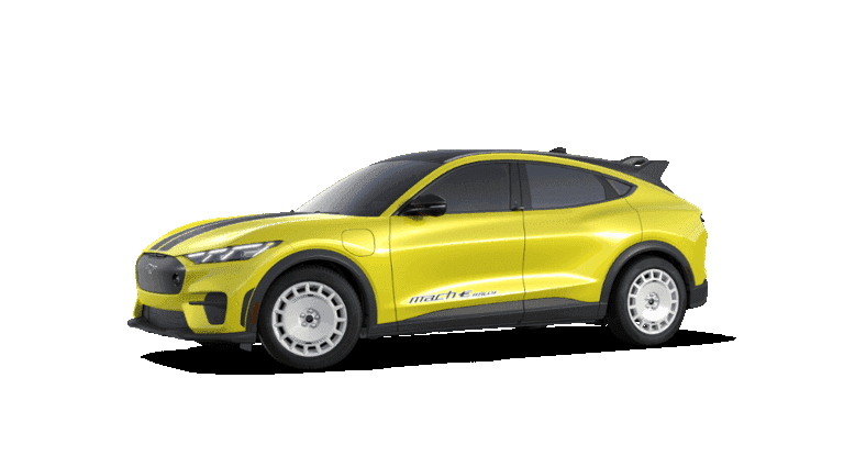2025 Ford Mustang Mach-E Rally Exterior - Grabber Yellow