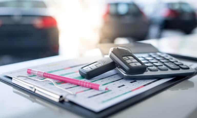 Finance Contract With Keys
