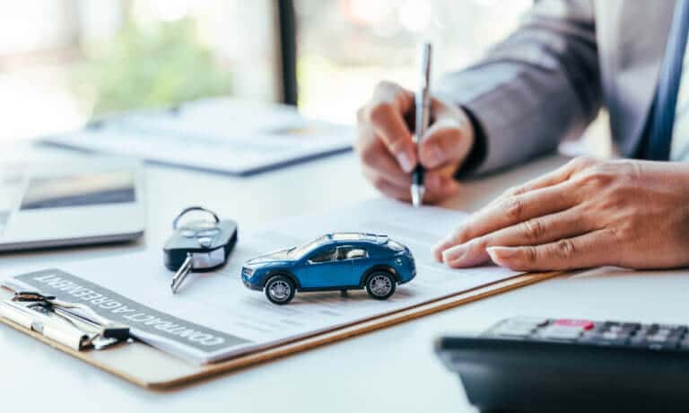 Finance Signing Finance Contract