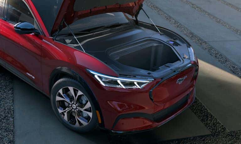 2025 Ford Mustang Mach-E Exterior With Front Hood Open