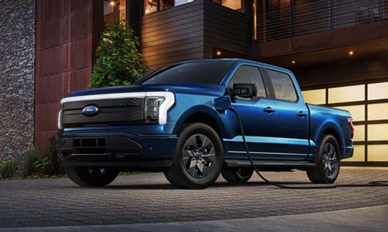 2025 Ford F-150 Lightning Exterior Parked While Charging At Home