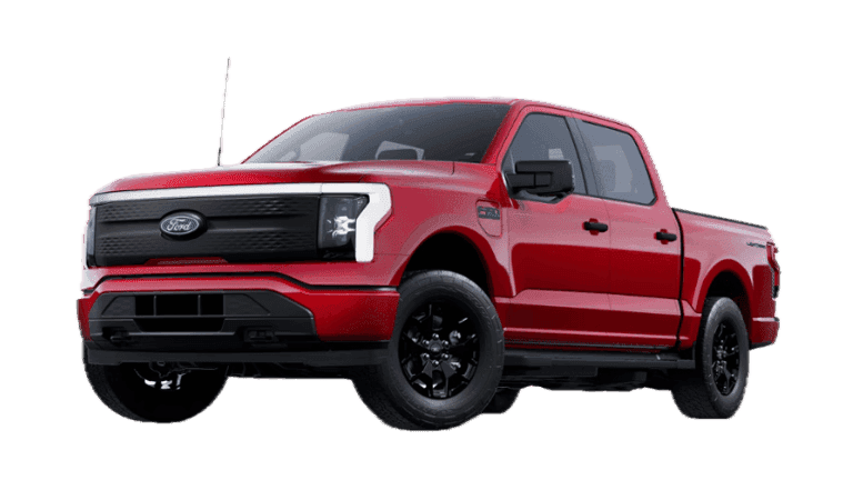 2025 Ford F-150 Lightning XLT Exterior - Rapid Red Metallic Tintcoat