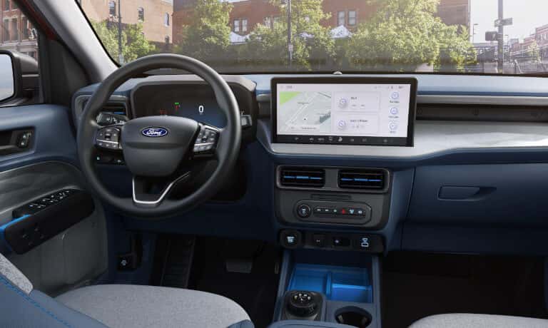 2025 Ford Maverick Interior Dashboard and Infotainment Screen