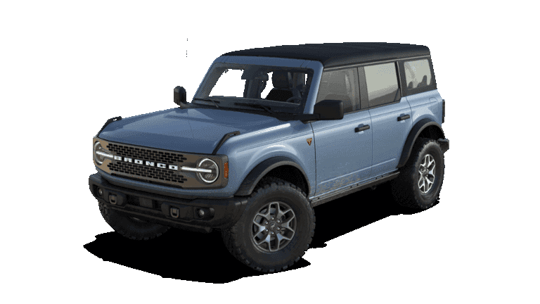 2025 Ford Bronco Badlands Exterior - Azure Gray