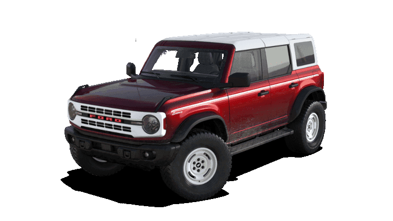 2025 Ford Bronco Heritage Edition Exterior - Ruby Red Metallic
