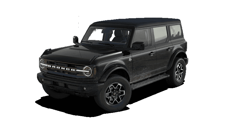 2025 Ford Bronco Outer Banks Exterior - Shadow Black