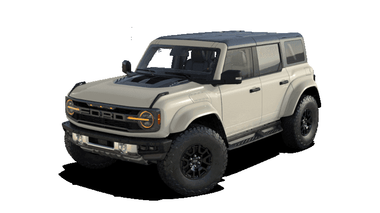 2025 Ford Bronco Raptor Exterior - Desert Sand