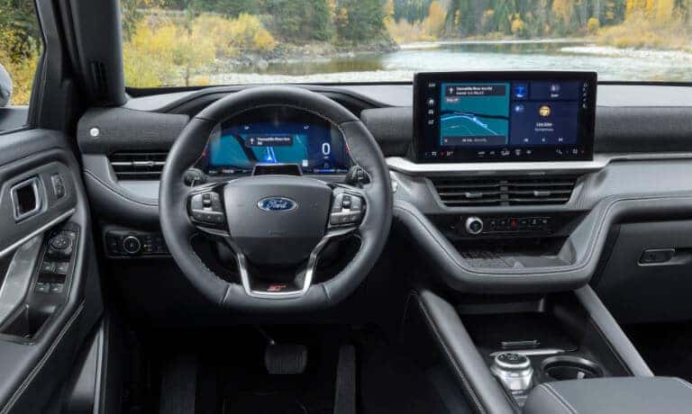 2026 Ford Explorer Interior Driver Seat And Dash
