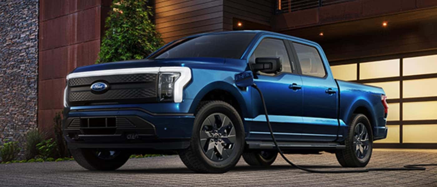 2025 Ford F-150 Lightning Exterior Parked While Charging At Home