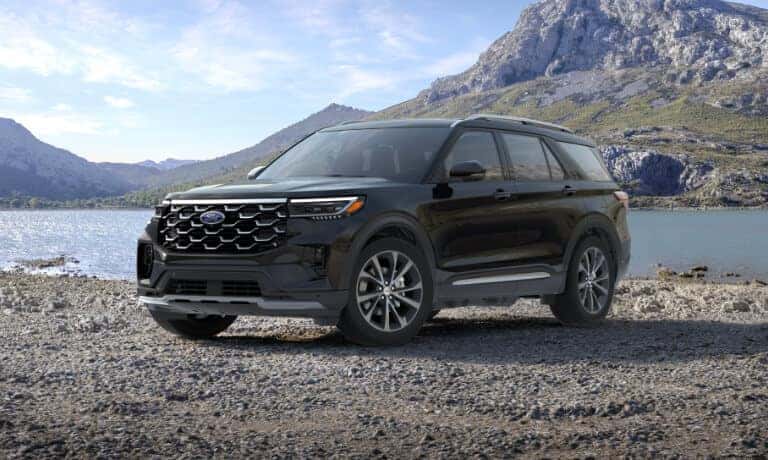 2026 Ford Explorer Exterior Parked By Lake