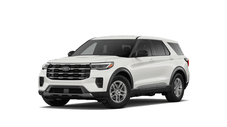2026 Ford Explorer Active 100A Exterior - Star White Metallic TriCoat