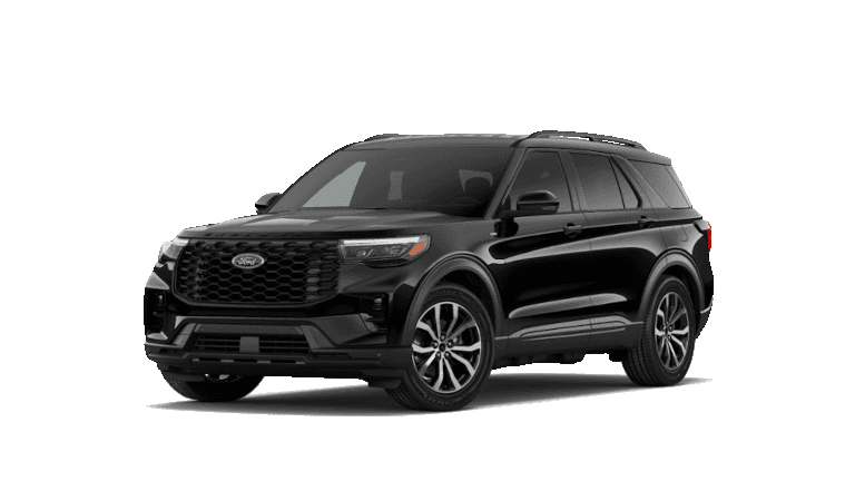2026 Ford Explorer ST-Line Exterior - Agate Black Metallic