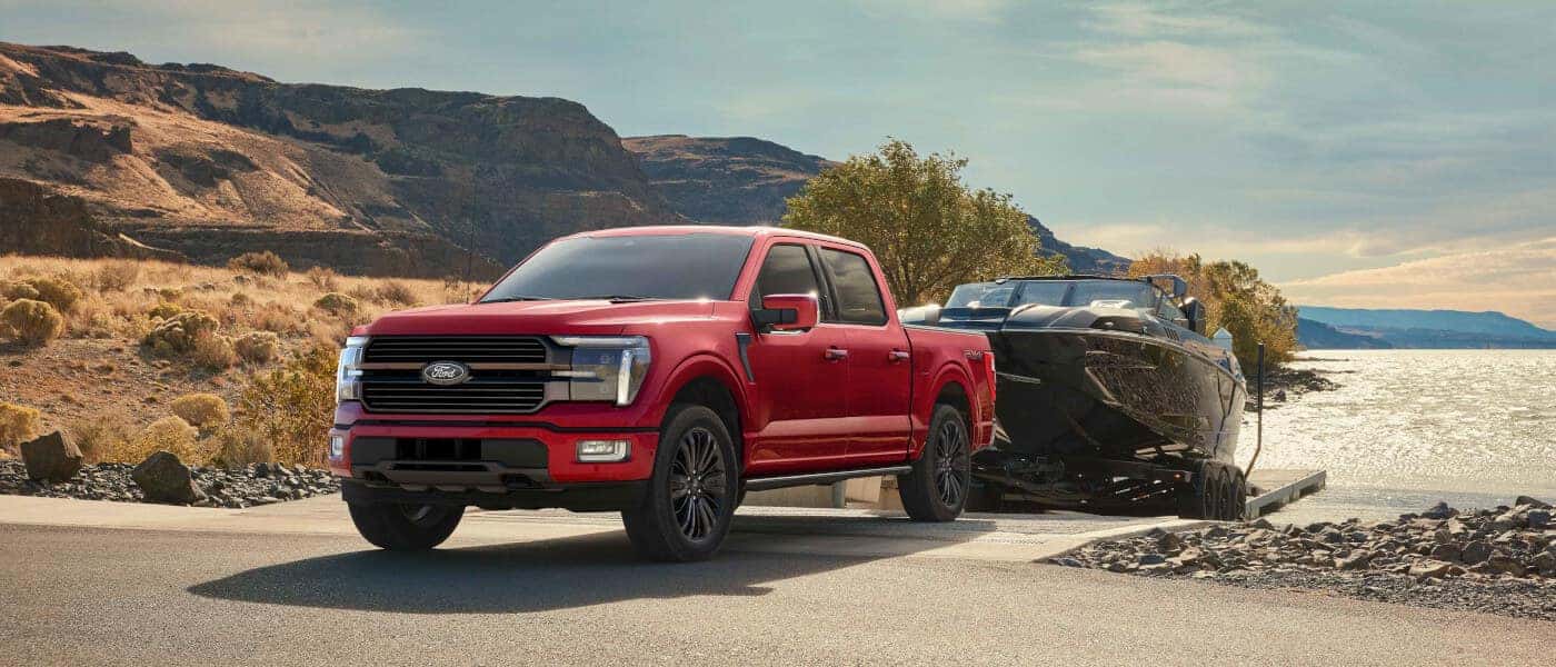 2026 Ford F-150 Exterior Pulling Boat From Water