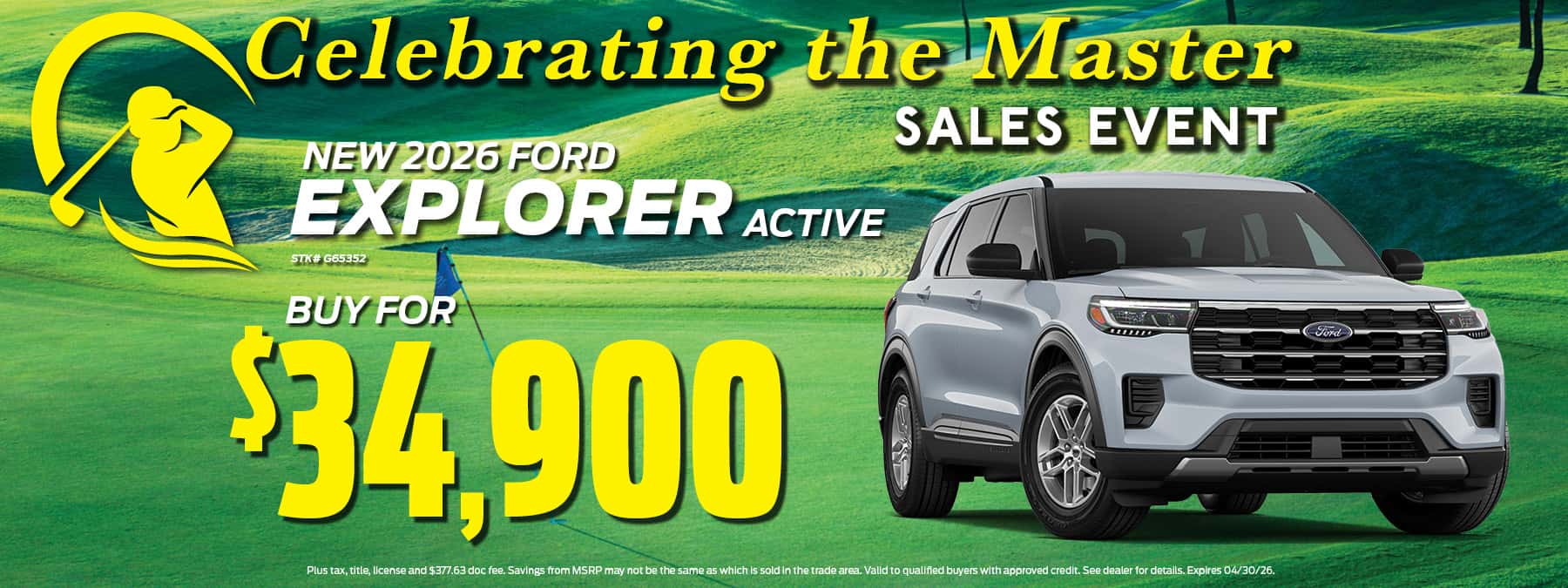 2026 Ford Explorer Offer | Westfield Ford