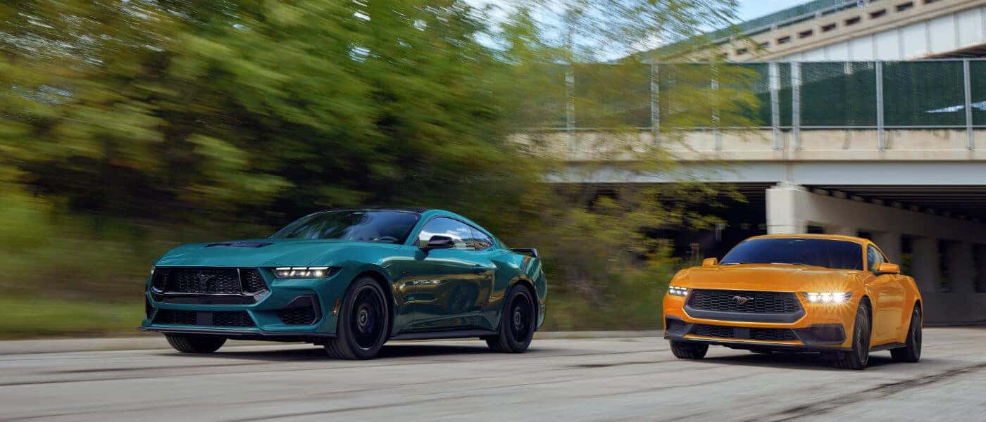 2026 Ford Mustang Exterior Pair On City Road