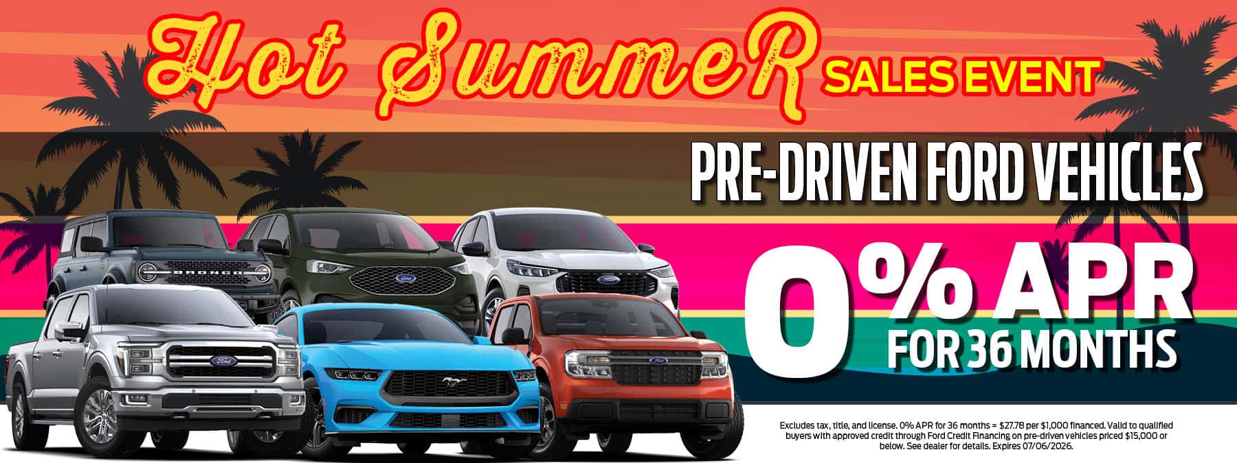 Pre-Driven Ford Vehicles | Westfield Ford