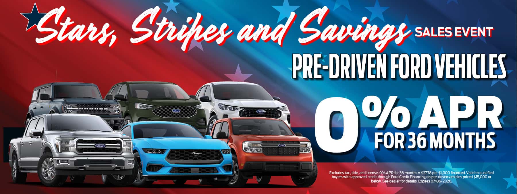 Pre-Driven Ford Vehicles | Westfield Ford
