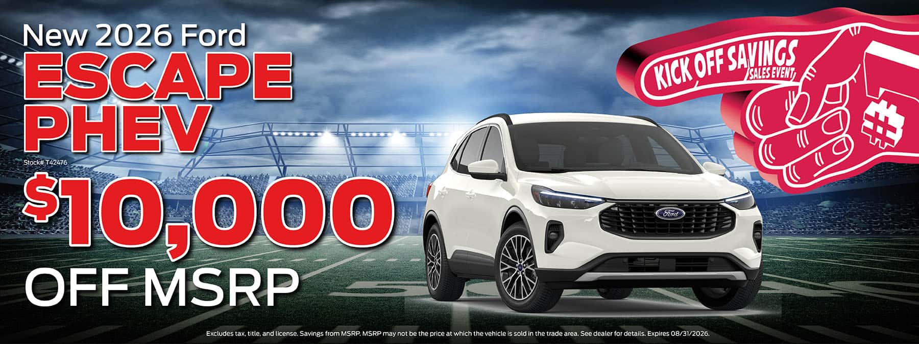 New 2026 Ford Escape PHEV | Westfield Ford