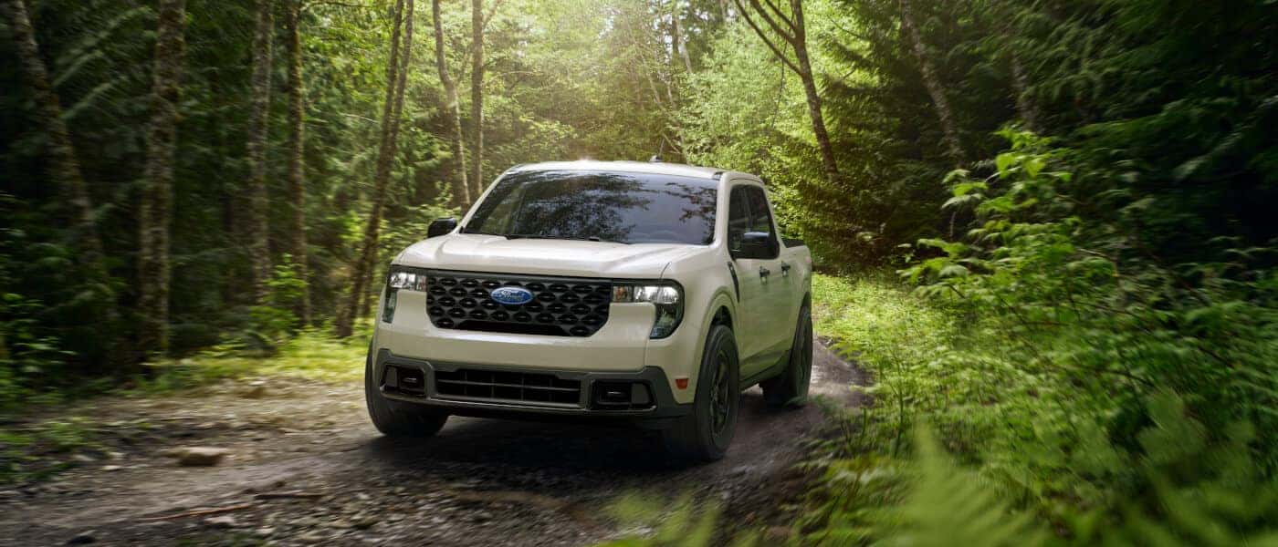 2026 Ford Maverick Exterior Driving In Forest 