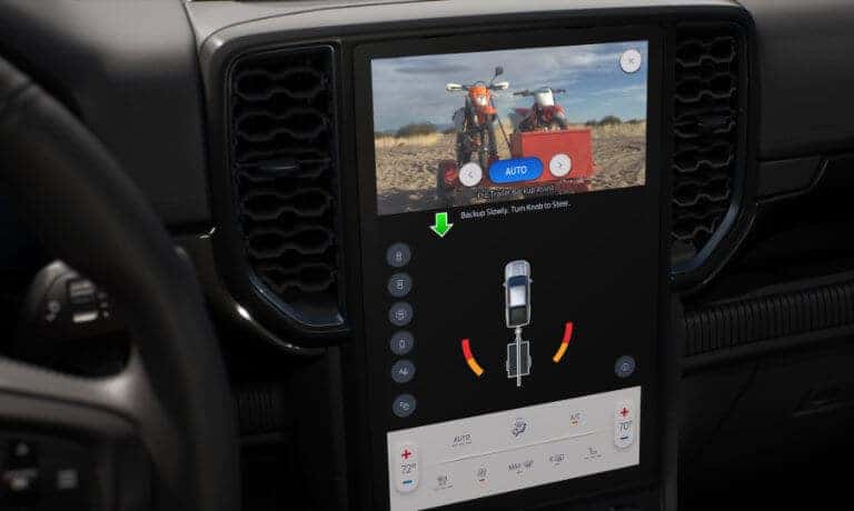 2026 Ford Ranger Interior Backup Assist Screen