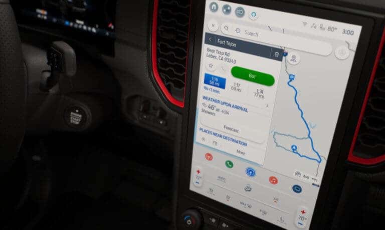 2026 Ford Ranger Interior Infotainment Screen
